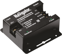 Контроллер для светодиодной ленты LED ND-CRGB360SENSOR-IP20-12V 360/720Вт12/24В IP20 | 71493 | Navigator