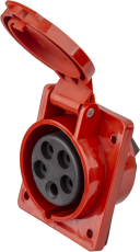Розетка 14 314 NCA-SR415-16-380 стационарная скрытая 16А 3P+N+PE IP44 |14314 |Navigator