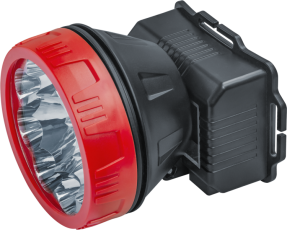 Фонарь налобный NPT-H21-ACCU 9LED 1Вт, 2 реж, Li-ion 0,9Ач |14448 |Navigator