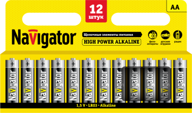 Элемент питания 94 782 NBT-NE-LR6-BP12 |94782 |Navigator