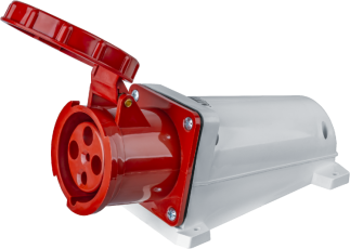 Розетка 14 301 NCA-SR134-63-380 стационарная наружная 63А 3P+PE IP54 |14301 |Navigator