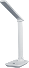 Светильник настольный NDF-D029-9W-MK-WH-LED на основании, диммер, белый | 82740 | Navigator