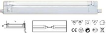 Светильник люминесцентный ЛПБ NEL-A2-E108-T4-840/WH 8Вт Т4 G5 ЭПРА IP20 | 94508 | Navigator