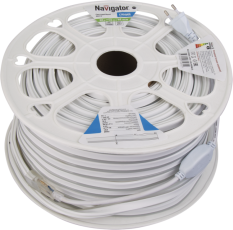 Лента светодиодная NLS-2835B92-9-IP67-220V-NEONLED 9Вт 220В синий/голубой IP67 20м | 71931 | Navigator