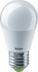 Лампа светодиодная LED 8,5Вт Е27 230В 2700К NLL-G45-8.5-230-2.7K-E27 шарик матовый | 61336 | Navigator