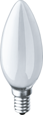 Лампа накаливания ЛОН 60Вт Е14 230В NI-B-60-230-E14-FR | 94309 | Navigator