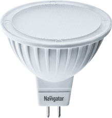 Лампа светодиодная LED 3Вт GU5.3 230В 4000К NLL-MR16-3-230-4K-GU5.3 MR16 | 94127 | Navigator