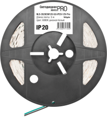 Лента светодиодная NLS-3528CW120-9,6-IP20-12V-Pro R5 9,6Вт 12В 6000К IP20 5м | 71705 | Navigator
