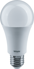 Лампа светодиодная LED 15Вт Е27 230В 6500К NLL-A70-15-230-6.5K-E27 грушевидная матовая | 61239 | Navigator