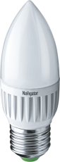 Лампа светодиодная LED 5Вт Е27 230В 2700К NLL-P-C37-5-230-2.7K-E27-FR свеча матовая | 94481 | Navigator