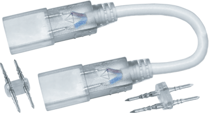 Коннектор для светодиодной ленты NLSC-flexconnector-5050-RGB-220 | 61648 | Navigator