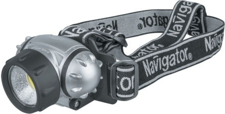 Фонарь налобный NPT-H14-3AAA 3 реж.1 COB LEDx1Вт,блист. | 61437 | Navigator