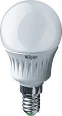 Лампа светодиодная LED 5Вт Е14 230В 2700К NLL-P-G45-5-230-2.7K-E14 шарик матовый | 94476 | Navigator