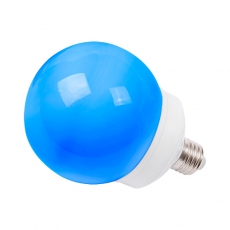 Лампа шар e27 12 LED ?100мм синяя | 405-133 | NEON-NIGHT