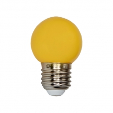 Лампа шар e27 5 LED ?45мм - желтая | 405-111 | NEON-NIGHT