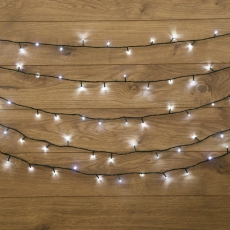 Гирлянда «Твинкл-Лайт» 20 м, темно-зеленый ПВХ, 160 LED, цвет белый | 303-115 | NEON-NIGHT