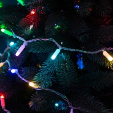 Гирлянда Нить 10м, 100 LED, цвет: RGB. свечение с динамикой (при использовании контроллера), 230 В | 245-409 | NEON-NIGHT