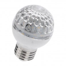 Лампа шар e27 9 LED ?50мм красная | 405-212 | NEON-NIGHT