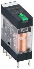 Реле общ. назнач. OGR-1 2C 24В DC с LED и тест. кнопкой ONI | OGR-1-2C-DC24V-L-B | ONI