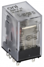 Реле общ. назнач. OGR-2 2C 24В DC ONI | OGR-2-2C-DC24V | ONI