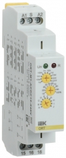 Реле времени ORT многофункциональное 1 конт. 12-240 В AC/DC | ORT-M1-ACDC12-240V | IEK