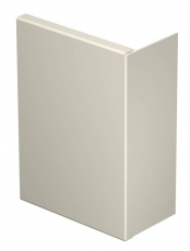 Торцевая заглушка кабельного канала WDK 80x210 мм (ПВХ,кремовый) (WDK HE80210CW) | 6163017 | OBO Bettermann