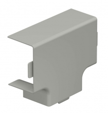 Крышка T-образной секции кабельного канала WDK 30x45 мм (ПВХ,серый) (WDK HT30045GR) | 6158552 | OBO Bettermann