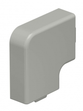 Крышка плоского угла кабельного канала WDK 15x40 мм (ПВХ,серый) (WDK HF15040GR) | 6158609 | OBO Bettermann