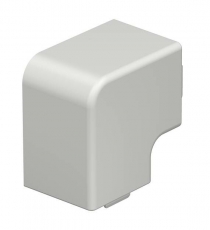 Крышка плоского угла кабельного канала WDK 40x40 мм (ПВХ,светло-серый) (WDK HF40040LGR) | 6183336 | OBO Bettermann