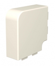 Крышка плоского угла кабельного канала WDK 60x150 мм (ПВХ,кремовый) (WDK HF60150CW) | 6161561 | OBO Bettermann