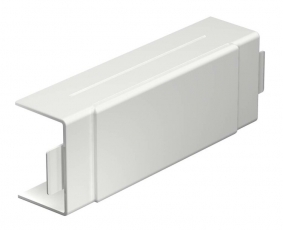 Крышка T-образной секции кабельного канала WDK 40x60 мм (ПВХ,белый) (WDK HK40060RW) | 6192556 | OBO Bettermann