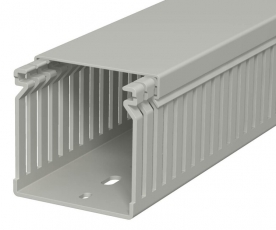 Распределительный кабельный канал LK4 60x60x2000 мм (ПВХ,серый) (LK4 60060) | 6178033 | OBO Bettermann