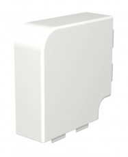 Крышка плоского угла кабельного канала WDK 60x150 мм (ПВХ,светло-серый) (WDK HF60150LGR) | 6183441 | OBO Bettermann