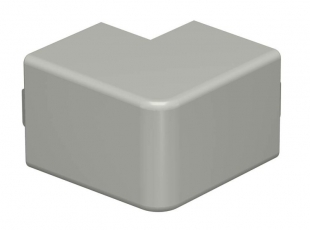 Крышка внешнего угла кабельного канала WDK 40x40 мм (ПВХ,серый) (WDK HA40040GR) | 6158412 | OBO Bettermann