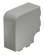 Крышка плоского угла кабельного канала WDK 60x110 мм (ПВХ,серый) (WDK HF60110GR) | 6022332 | OBO Bettermann
