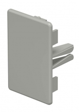 Торцевая заглушка кабельного канала WDK 40x60 мм (ПВХ,серый) (WDK HE40060GR) | 6021492 | OBO Bettermann