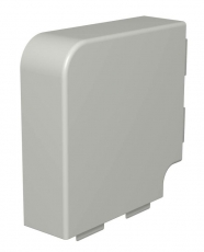 Крышка плоского угла кабельного канала WDK 60x170 мм (ПВХ,серый) (WDK HF60170GR) | 6022375 | OBO Bettermann