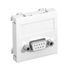 Мультимедийная рамка D-Sub9 Modul45 (белый) (MTG-DB9 S RW1) | 6104634 | OBO Bettermann