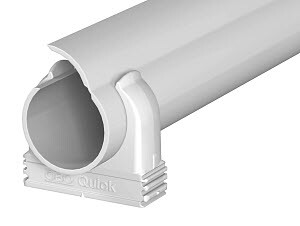 Труба пластиковая QuickPipe M25 (в комплекте с крепежом) (2954 M25 LGR) | 2154536 | OBO Bettermann
