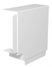 Крышка плоского угла кабельного канала WDK 80x170 мм (ПВХ,белый) (WDK HF80170RW) | 6193021 | OBO Bettermann