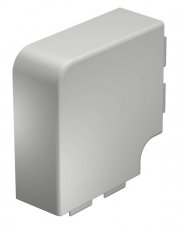 Крышка плоского угла кабельного канала WDK 60x130 мм (ПВХ,светло-серый) (WDK HF60130LGR) | 6183433 | OBO Bettermann
