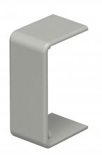 Стыковая накладка кабельного канала WDK 15x30 мм (ПВХ,серый) (WDK HS15030GR) | 6158838 | OBO Bettermann