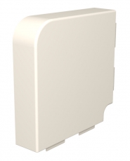 Крышка плоского угла кабельного канала WDK 60x230 мм (ПВХ,кремовый) (WDK HF60230CW) | 6161596 | OBO Bettermann