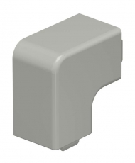 Крышка плоского угла кабельного канала WDK 25x25 мм (ПВХ,серый) (WDK HF25025GR) | 6158617 | OBO Bettermann