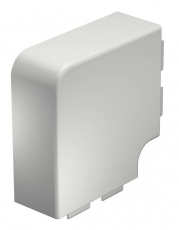 Крышка плоского угла кабельного канала WDK 60x130 мм (ПВХ,белый) (WDK HF60130RW) | 6192947 | OBO Bettermann
