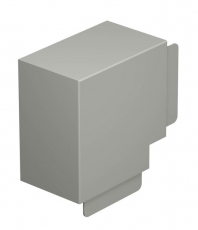 Крышка плоского угла кабельного канала WDK 100x130 мм (ПВХ,серый) (WDK HF100130GR) | 6024637 | OBO Bettermann