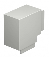Крышка плоского угла кабельного канала WDK 100x130 мм (ПВХ,светло-серый) (WDK HF100130LGR) | 6183557 | OBO Bettermann