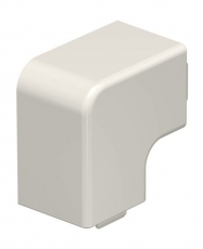 Крышка плоского угла кабельного канала WDK 30x30 мм (ПВХ,кремовый) (WDK HF30030CW) | 6161278 | OBO Bettermann