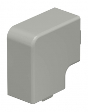 Крышка плоского угла кабельного канала WDK 30x45 мм (ПВХ,серый) (WDK HF30045GR) | 6158676 | OBO Bettermann