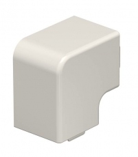 Крышка плоского угла кабельного канала WDK 40x40 мм (ПВХ,кремовый) (WDK HF40040CW) | 6161294 | OBO Bettermann
